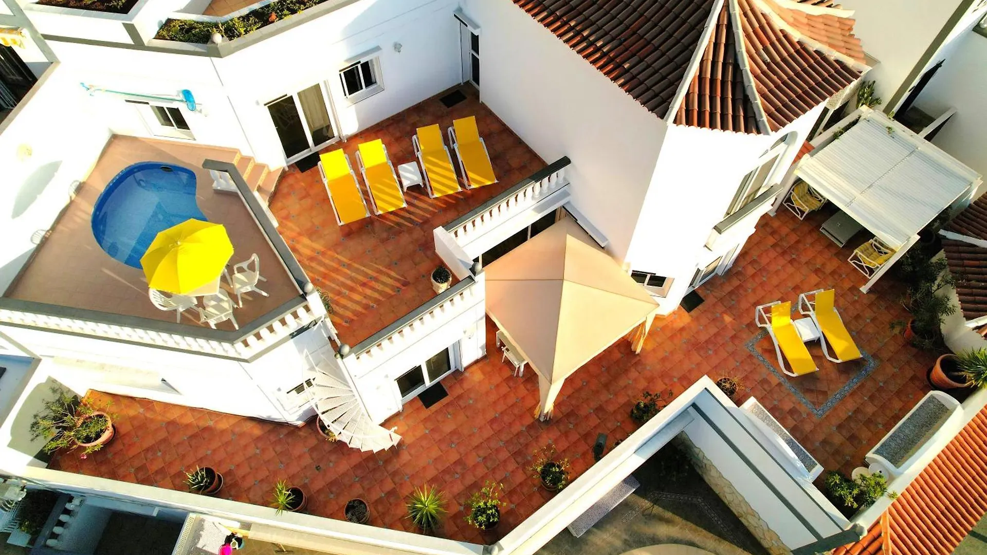 אקנטילדו דה לוס גיגנטס Villa Best Views Los Gigantes, Private Splash Pool ספרד