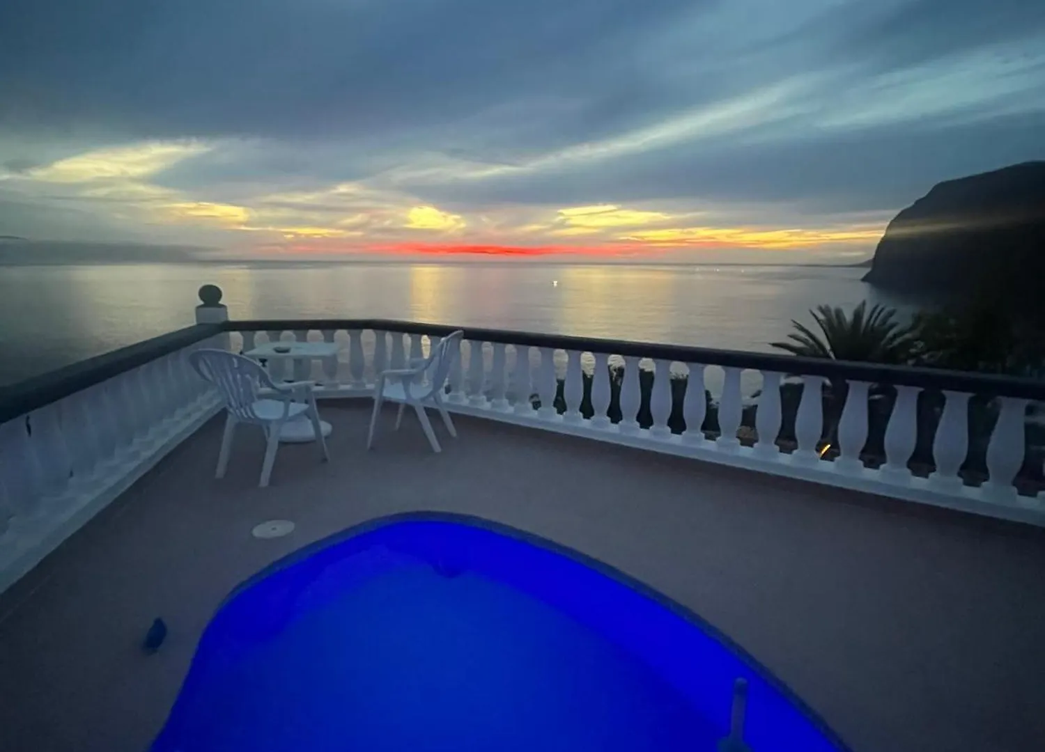 אקנטילדו דה לוס גיגנטס Villa Best Views Los Gigantes, Private Splash Pool